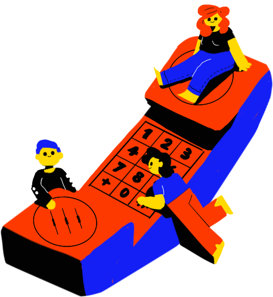 Gaming La Kour calling illustration