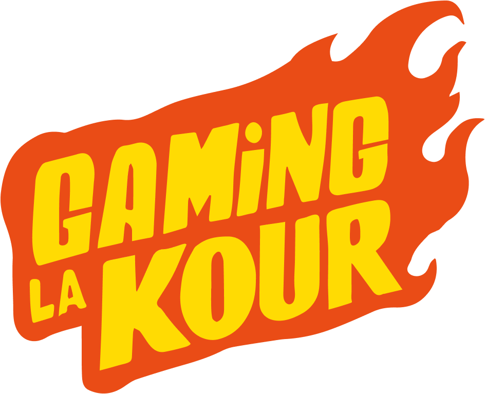 Gaming La Kour flame wordmark