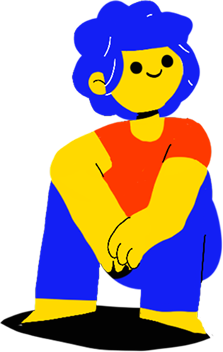 Gaming La Kour seated character